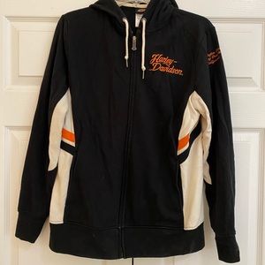 Harley Davidson women’s zip up sweatshirt